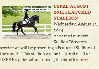 USPRE Aug 2014; Glen Aryn Farm News and Events